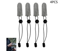 4 stuks - Professionele vingerbeschermer - anti-bijt vishandschoenen - creatieve vingerbeschermer voor het vissen - voor het werpen van de hengel - 27×7.5cm
