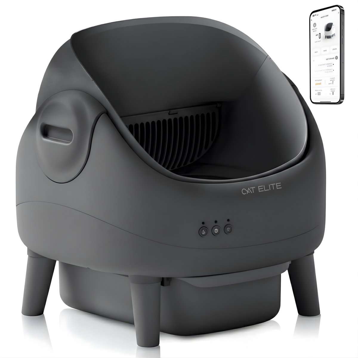 CatElite Ease - Slimme Automatische Kattenbak