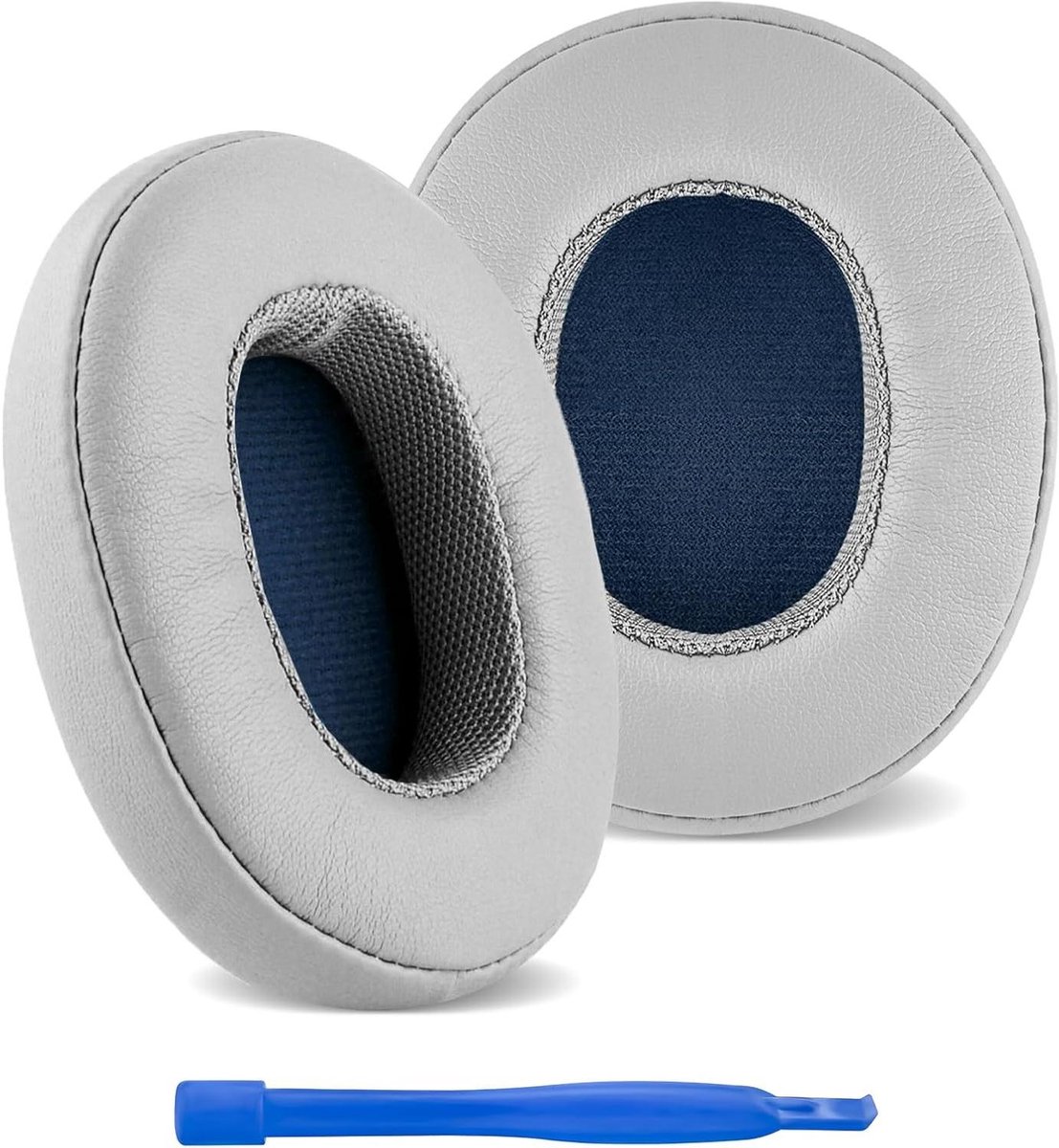 Allecto - Vervangende Oorkussens - voor Hoofdtelefoon - Headsets - Wit.