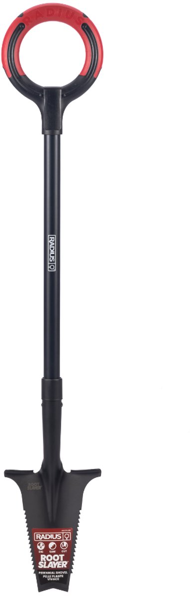 Root Slayer Spade massive 110 cm - Pro model - Ultrascherpe stalen tanden - Lichtgewicht