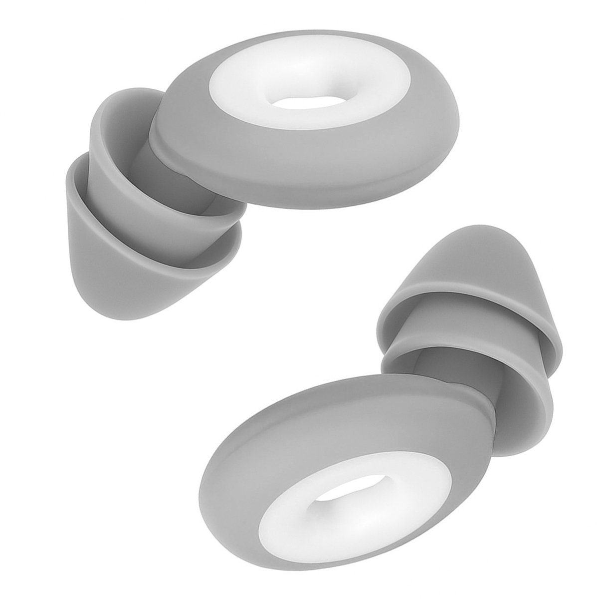 EarPlug - Zatyczki do Uszu - Silikon - Wyciszający - Grijs