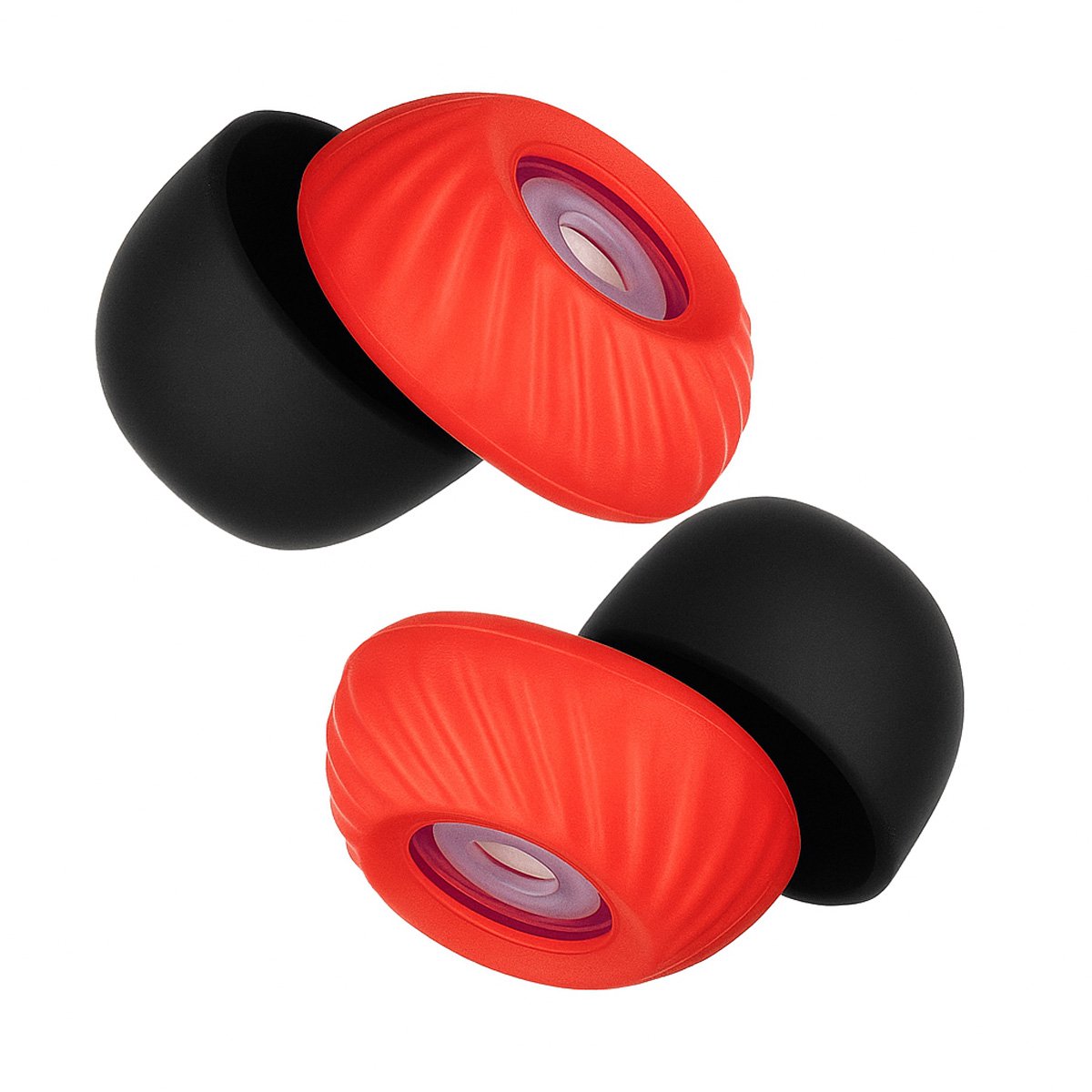 EarPlug Serie - Silicone Oordopjes - Rood - Comfortabel - 2 Stuks