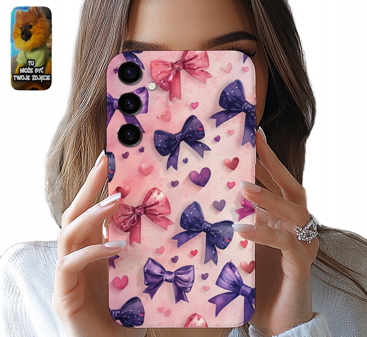 CASE SAMSUNG GALAXY S24 BOWS BOW DAMES ELEGANTE PATRONEN
