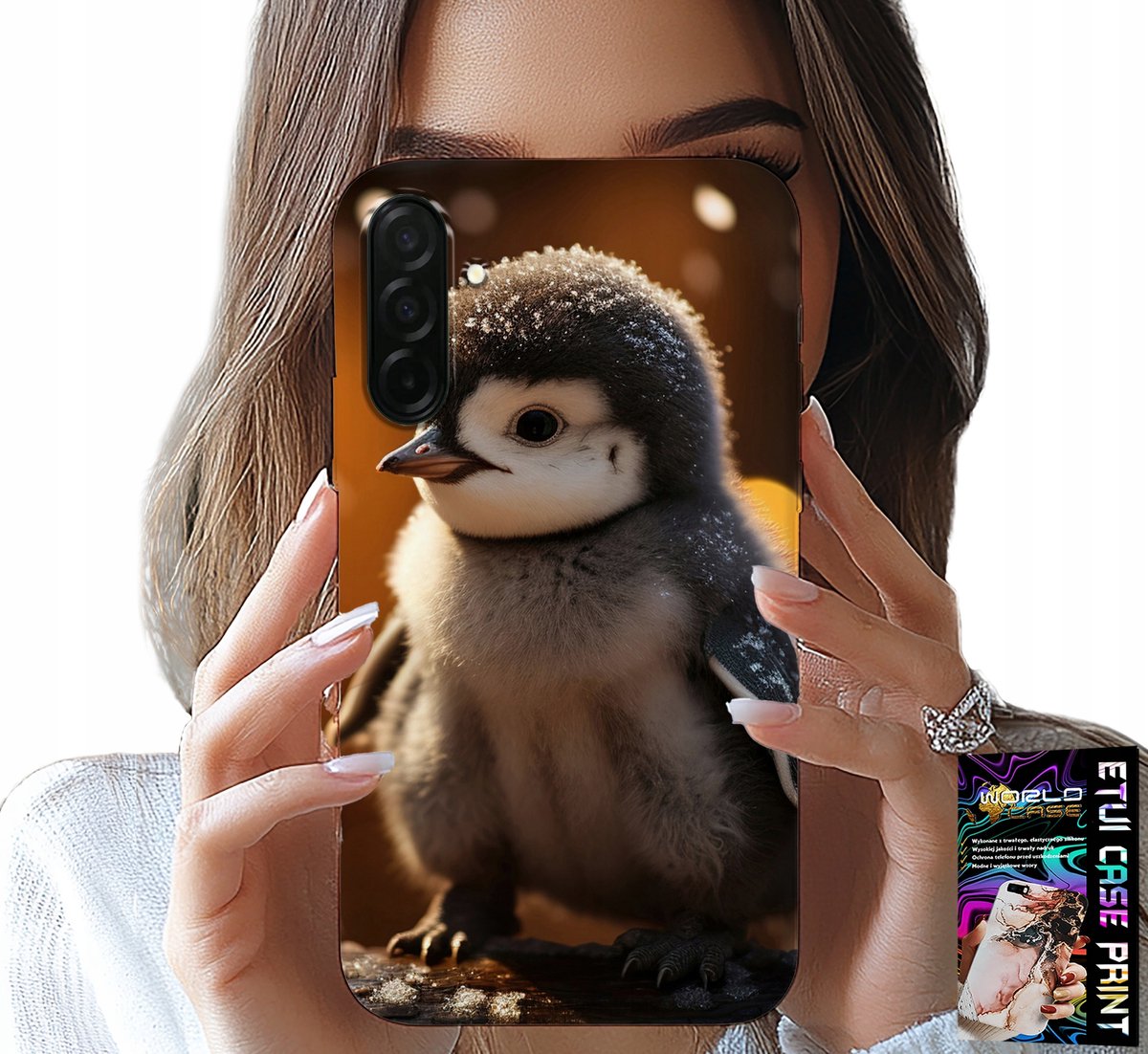HOESJE VOOR SAMSUNG GALAXY A56 5G - LEUKE PINGUÏN-, TUPTAK- EN MADAGASCAR-PATRONEN