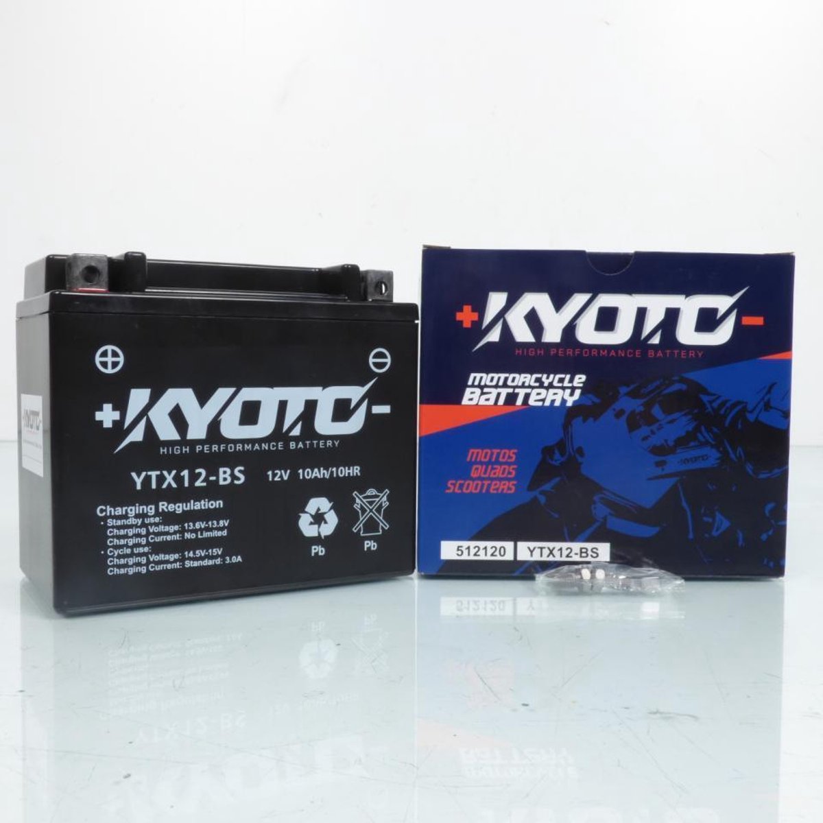 Batterie SLA Kyoto pour Moto CF moto 450 NK 400 7F 2023 à 2025 Neuf