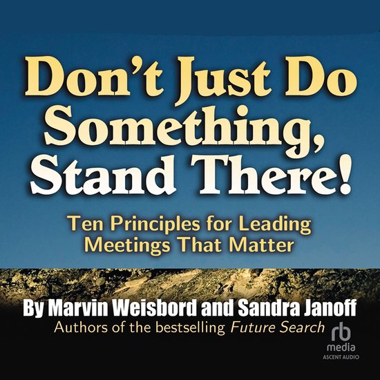 Don't Just Do Something, Stand There! - cover