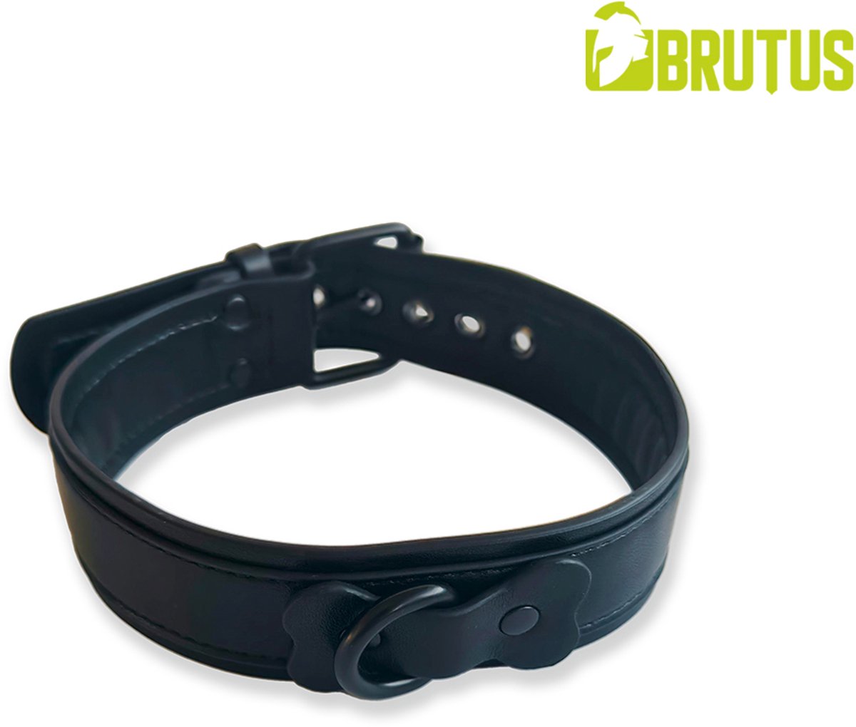 Brutus Vegan Puppy Collar - Zwart