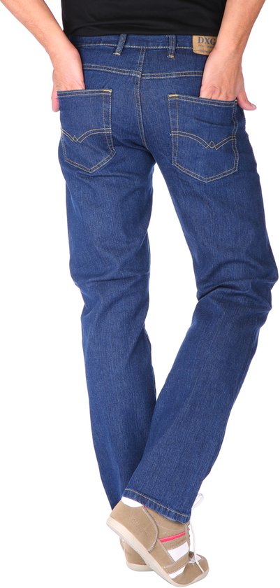 DJX Men's Jeans Model 121 stretch Regular - Couleur: Darkstone - Taille: 32/30