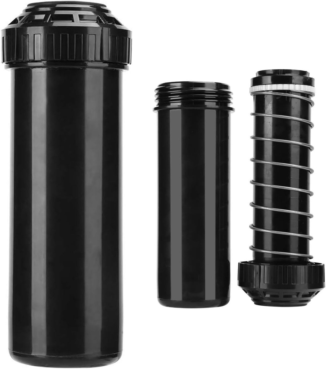 Irrigatie Sprinkler - Bodem Sprinkler - Gazon Besproeien - Automatisch Roterend - DN20 G3/4 - Zwart