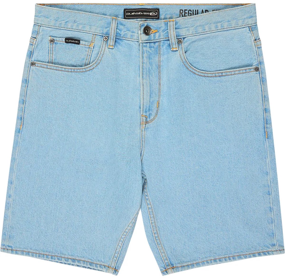 Quiksilver Eqyds03119 Regular Fit Korte Jeans 36 Man Indigo Light