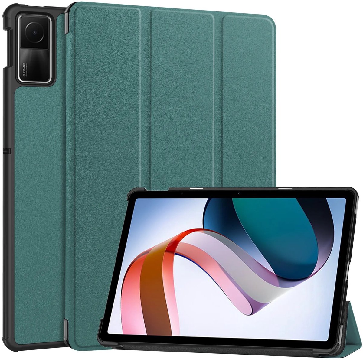 EtuiTab Xiaomi Redmi Pad SE 2023 - Tablethoes - Groen - Wake-Up Functie