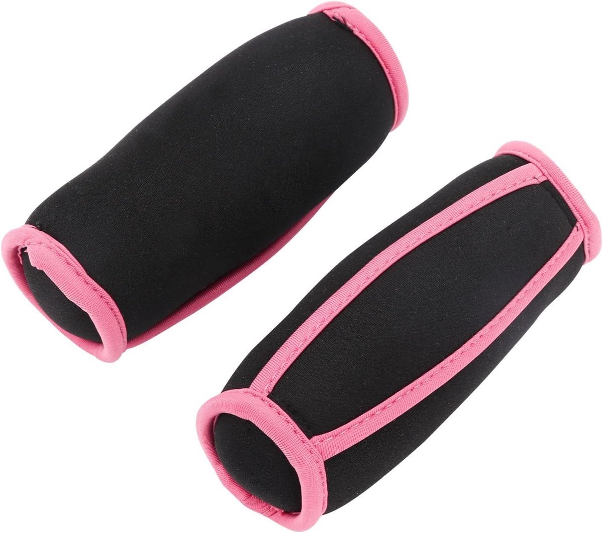 Handgewichtenset - Wandelgewichten - Sporten en Fitness - Afneembare Handvatten - 950 gram - Roze