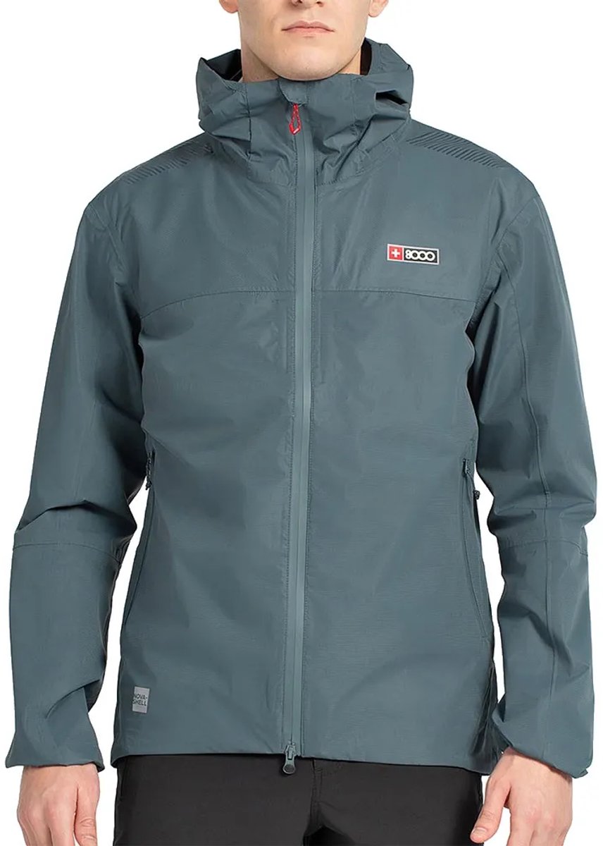 +8000 Abisko 26v Jas Grijs XL Man