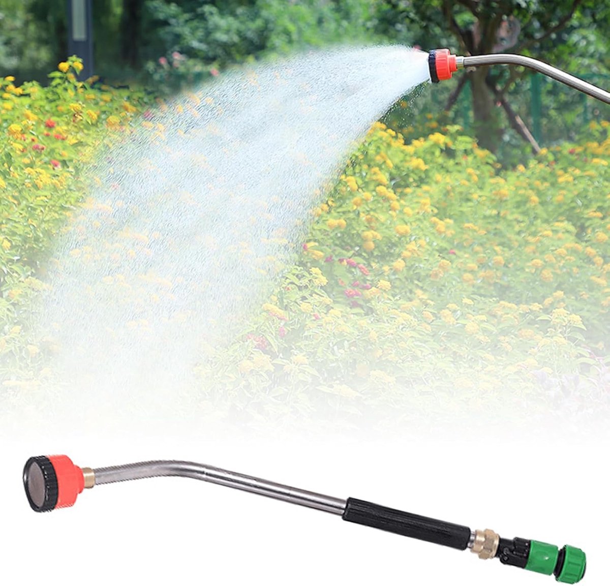 Gietstaaf Tuin - Waterdouche Sproeier - Planten Water Geven - Professionele Kwaliteit - 1 Inch