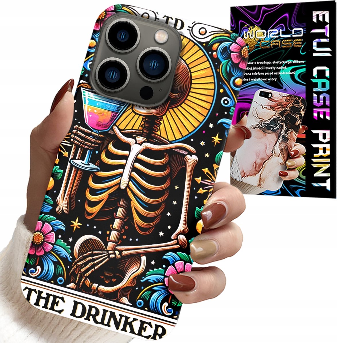 HOESJE VOOR IPHONE 16 PRO - THE DRINKER ALKO WINKO DRANKPATRONEN