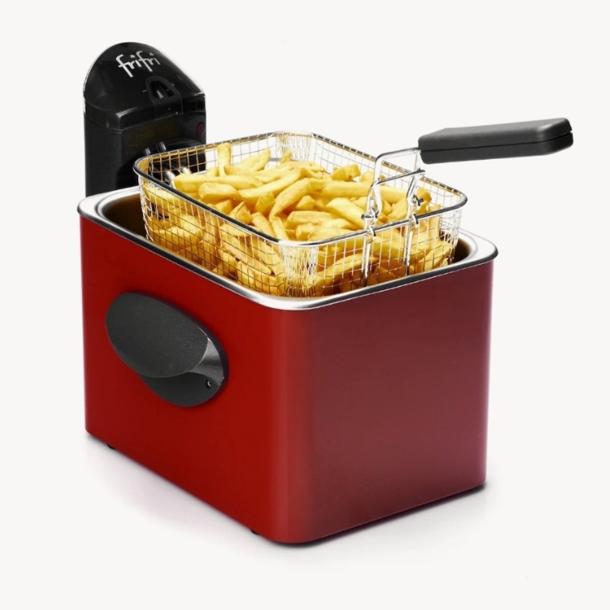 Bol.com Frifri Expert F1905R Frituurpan 3.5L | 3200W | Koude Zone Technologie | RVS Kuip | Voor 1.0 kg Friet | 10 Jaar Garantie ... aanbieding