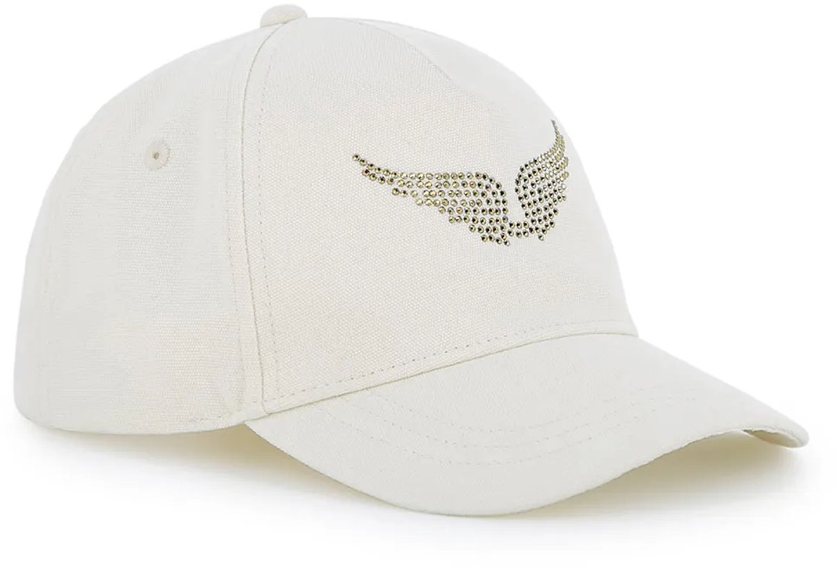 Zadig & Voltaire X60610 Petten Meisjes - Creme - Maat 58