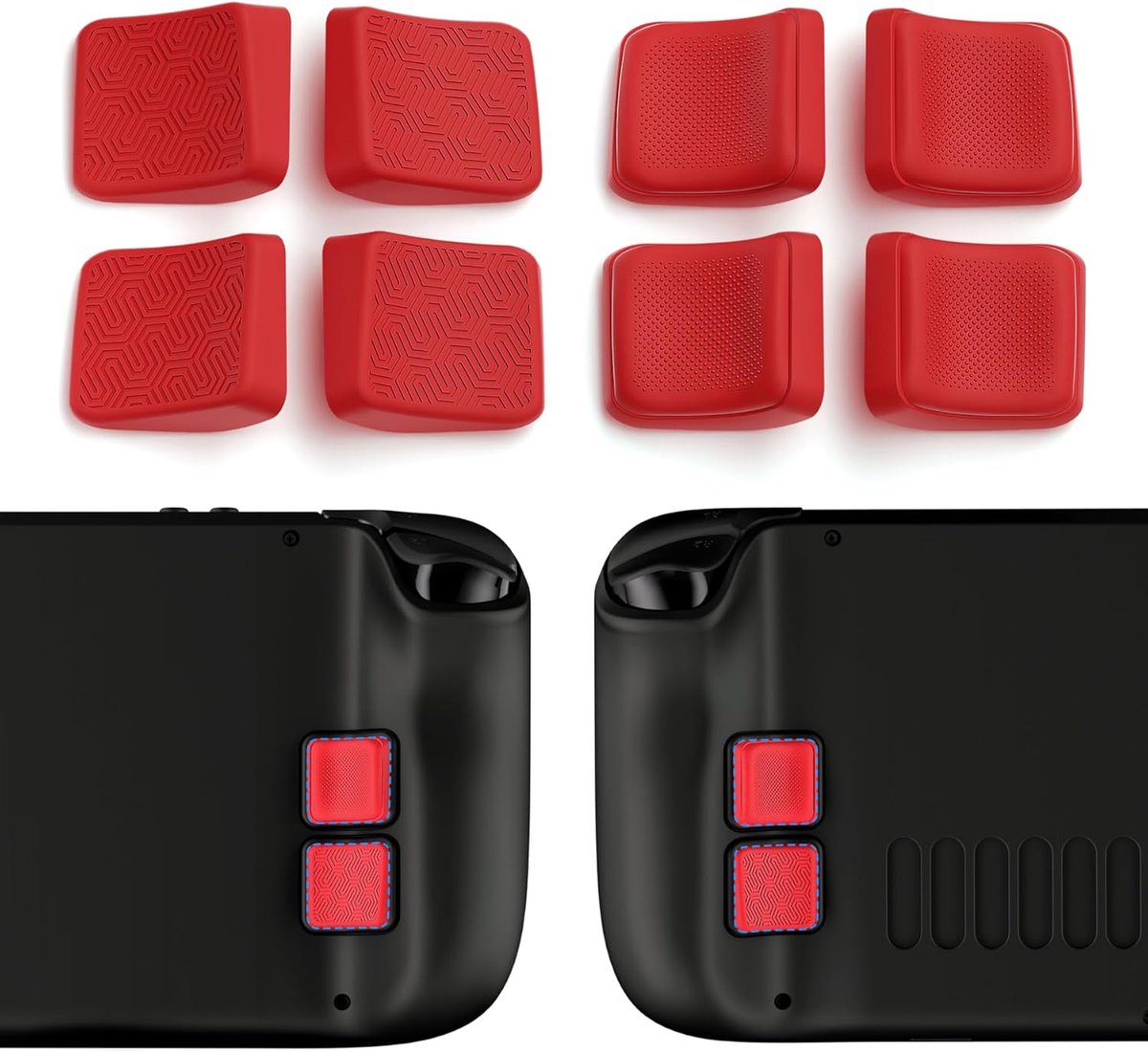 Terug Knoppen Kit - Grip Verbetering - Gaming Ervaring - Gestroomlijnd & Bezaaid - 10 x 5 x 2 cm