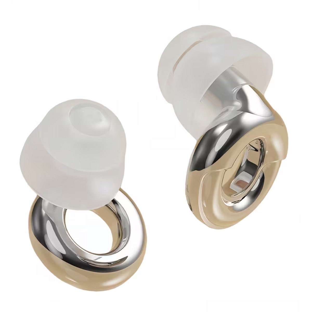Nova Venture AstroBuds – Loop Earplugs Style – 33dB Noise Reduction Earplugs – The Quiet Experience – Comfortabele Oordoppen – Zilverish