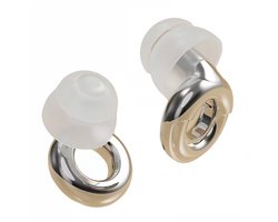 Nova Venture AstroBuds – Loop Earplugs Style – 33dB Noise Reduction Earplugs – The Quiet Experience – Comfortabele Oordoppen – Zilverish