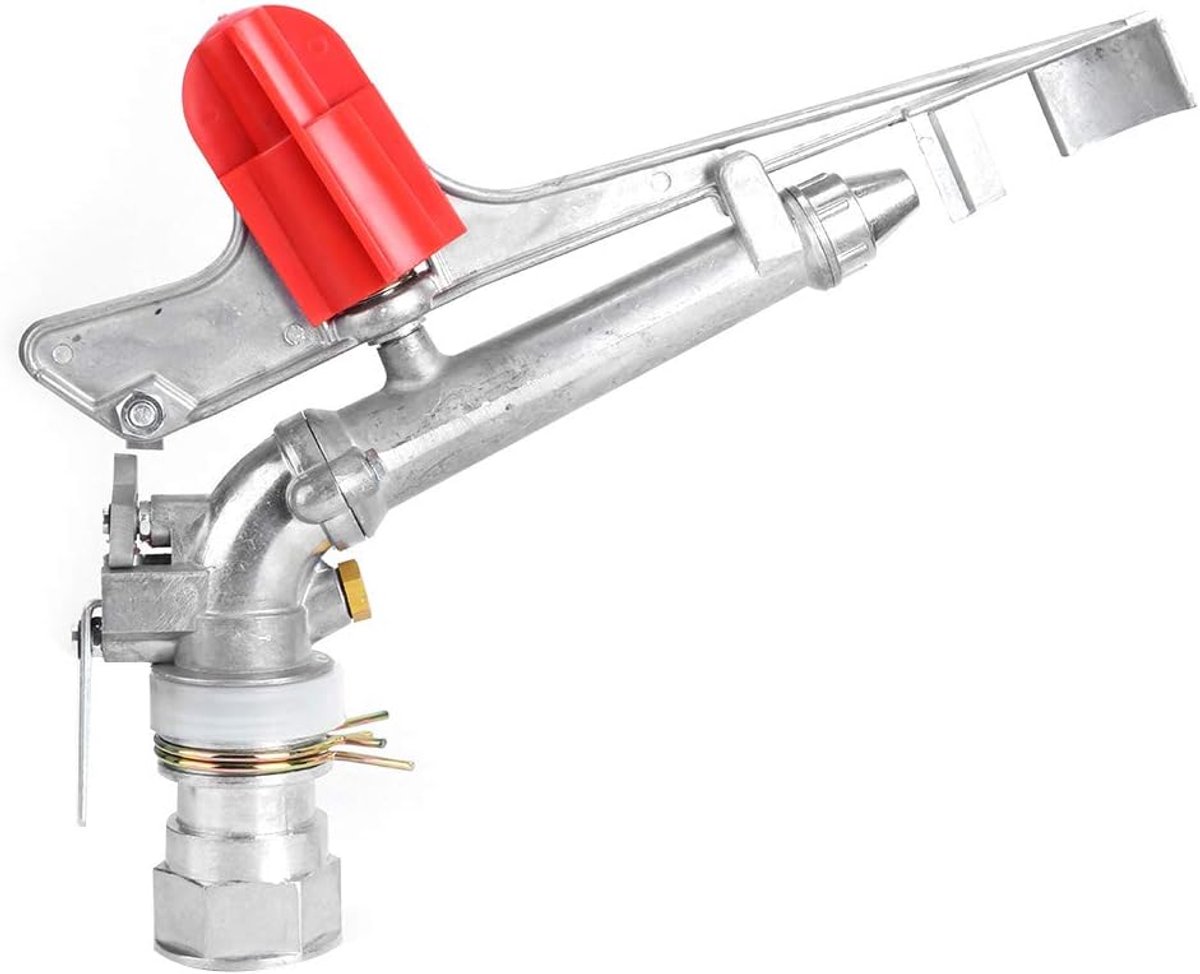 Gazon Sproeier - Irrigatie Accessoire - Gelijkmatige Waterverdeling - Zink Koper Materiaal - 36 x 28 cm - zilver
