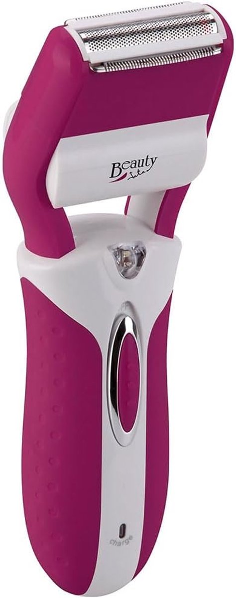 Elektrische Ontharingsapparaat - Huidverzorging Apparaat - Gladde Huid - 2-in-1 Functie - 16.64 x 0.76 cm - Wit Roze