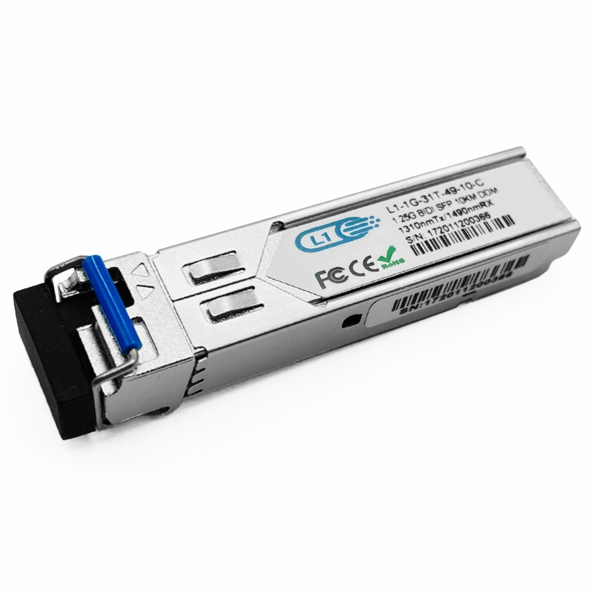 Laag1 - SFP Module - 1000BASE-BIDI - TX1490/RX1310 - 10km LC Simplex