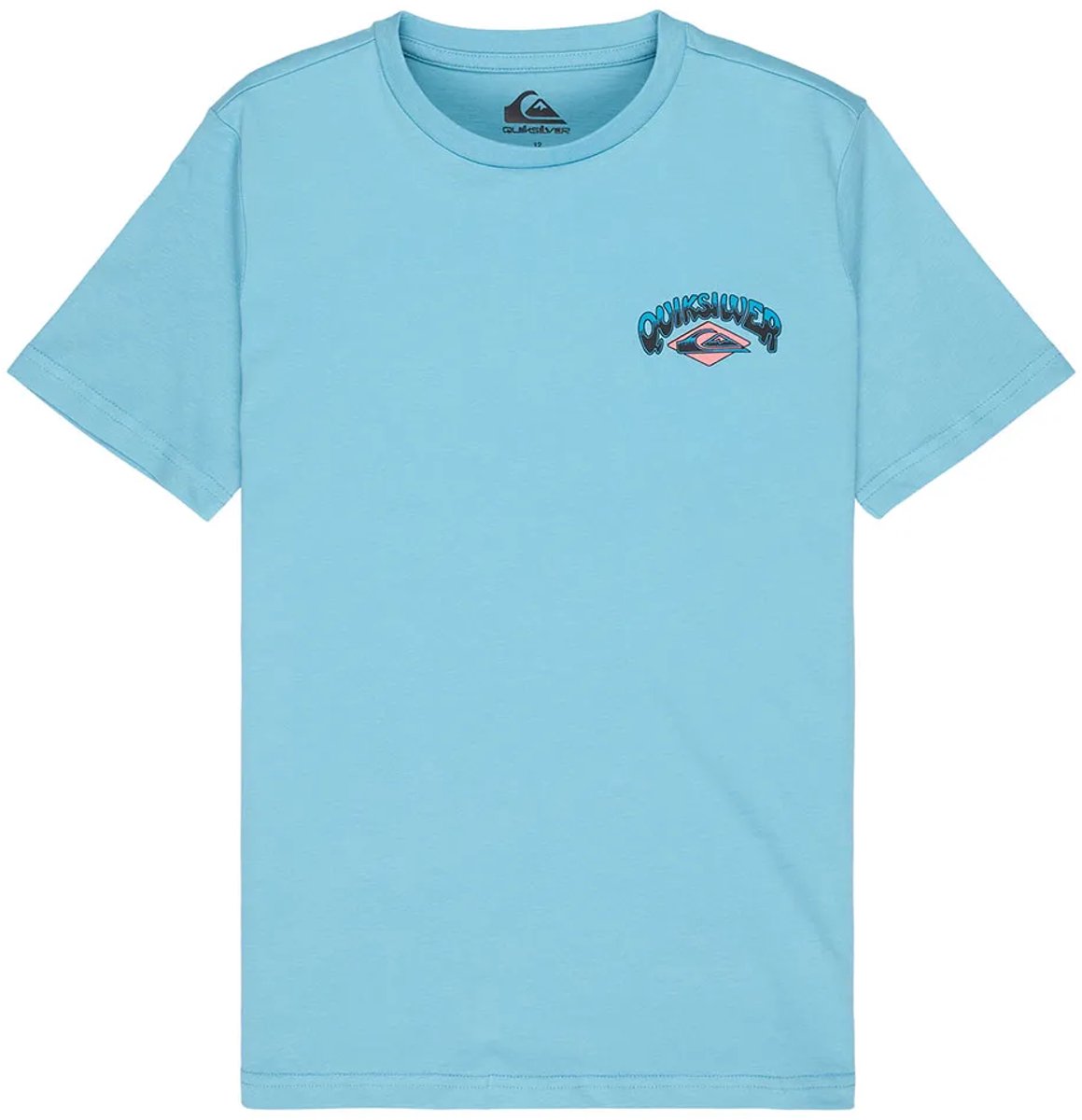 Quiksilver Palm Horizon T-shirt Met Korte Mouwen 12 Years Jongen Blauw