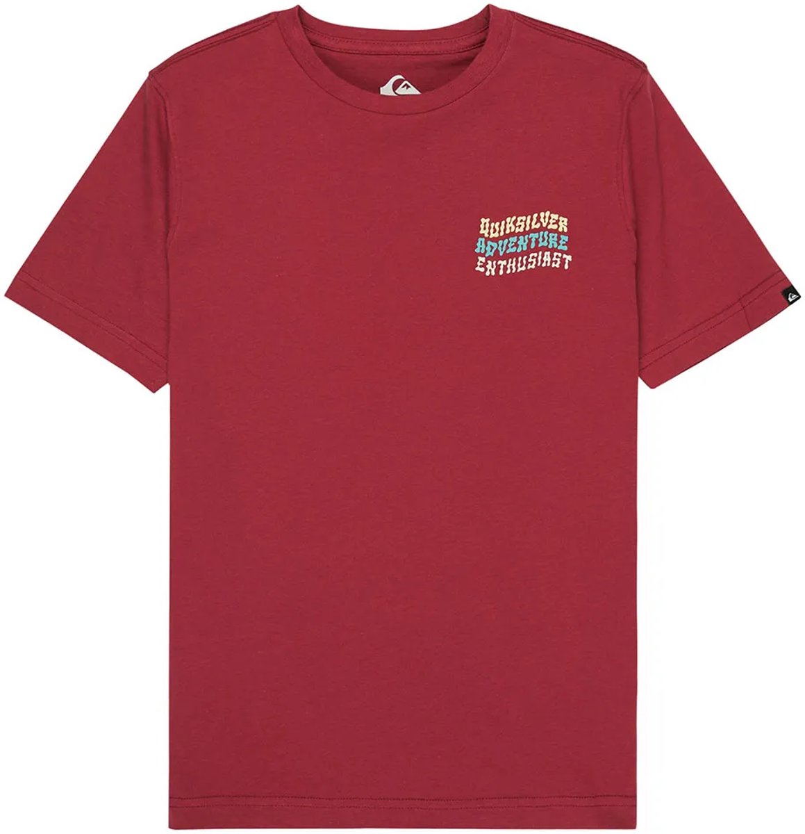 Quiksilver Cosmic Character T-shirt Met Korte Mouwen 14 Years Jongen Burnt Russet
