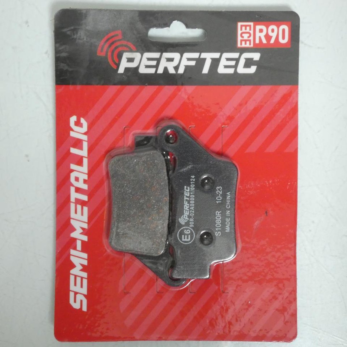 Plaquette de frein Perftec pour Moto Husqvarna 125 SMR4 2012 à 2013 AR Neuf