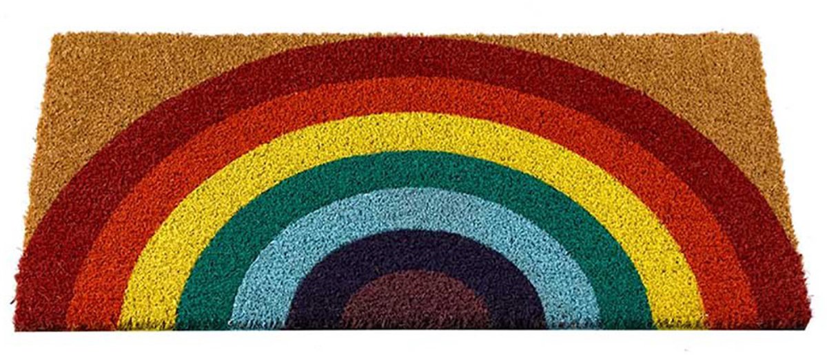 Smart Garden Products - Deurmat Kokos Regenboog - 45 x 75 cm