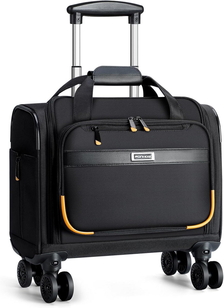 Roller Laptoptas met Wielen 15.6 Inch - Waterdicht voor Heren, Reizen, Werk en School