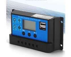 MPPT Laadregelaar voor Zonnepanelen 12V/24V - Solar Laadcontroller 10A tot 60A