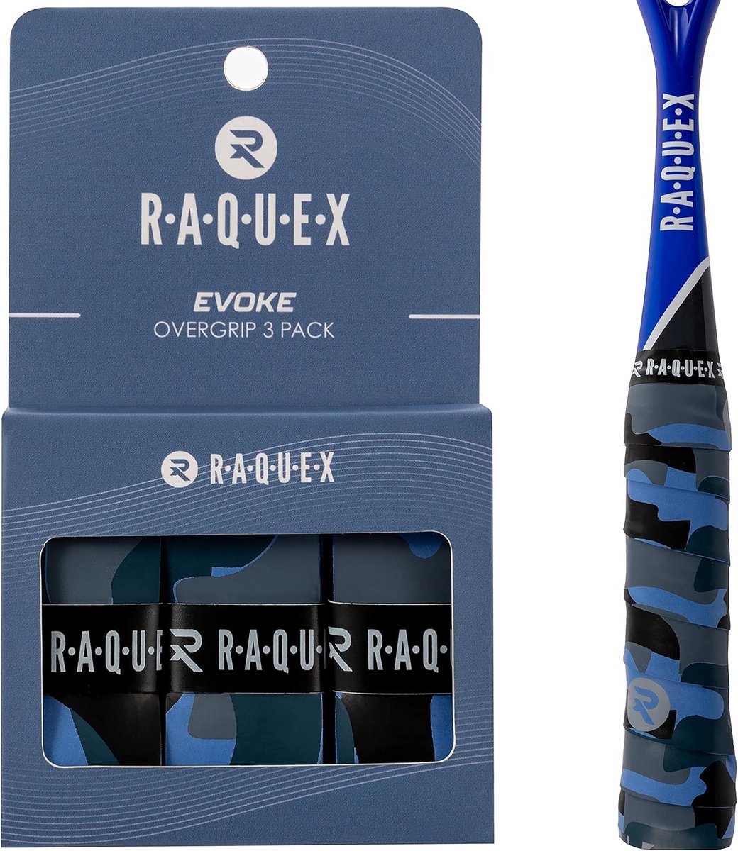 Overgrip Tape voor Tennis-, Padel- en Badmintonrackets (3 Stuks)