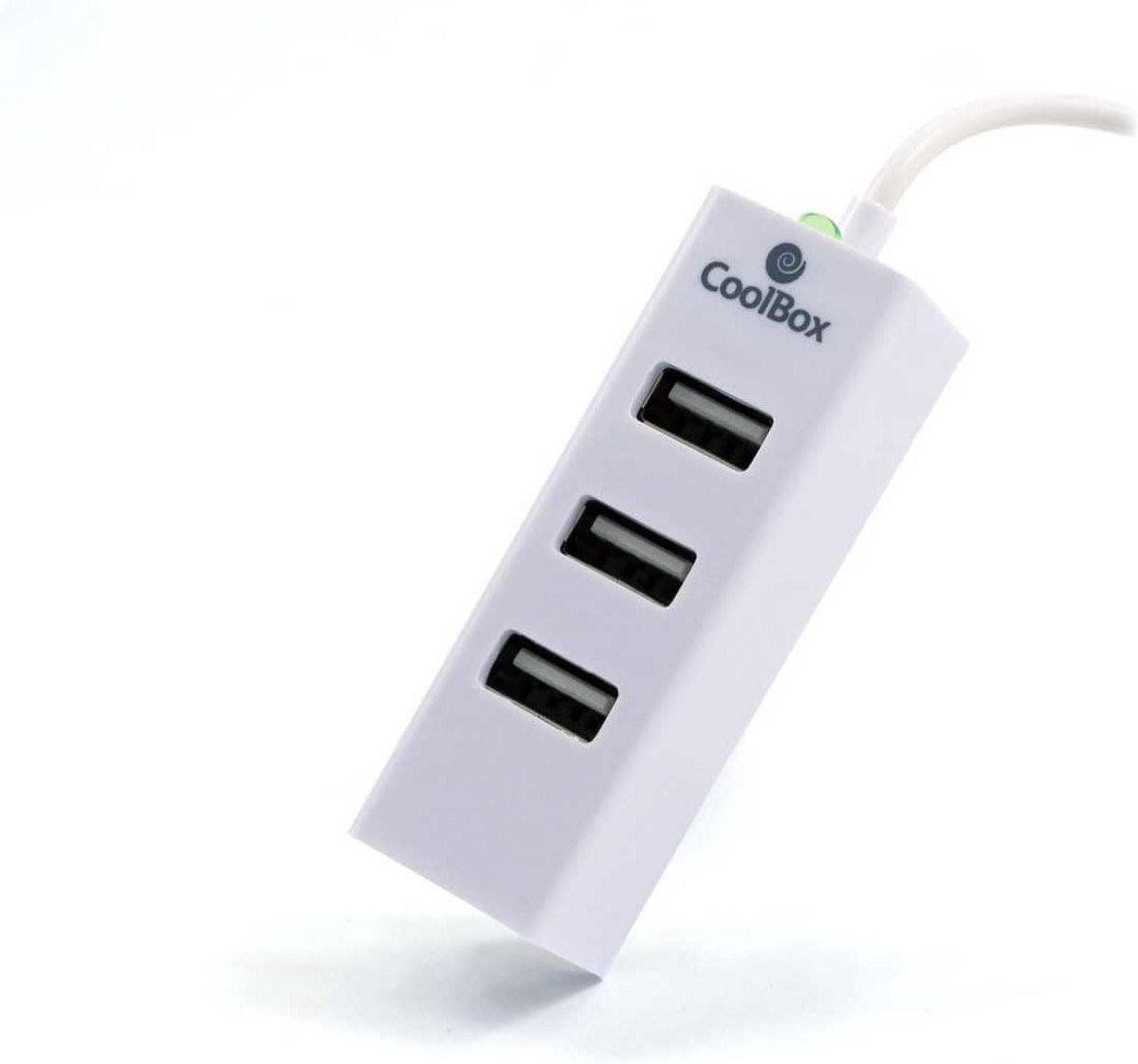 USB 2.0 Hub met 4 Poorten - Compacte USB Verdeler voor Laptop en Desktop