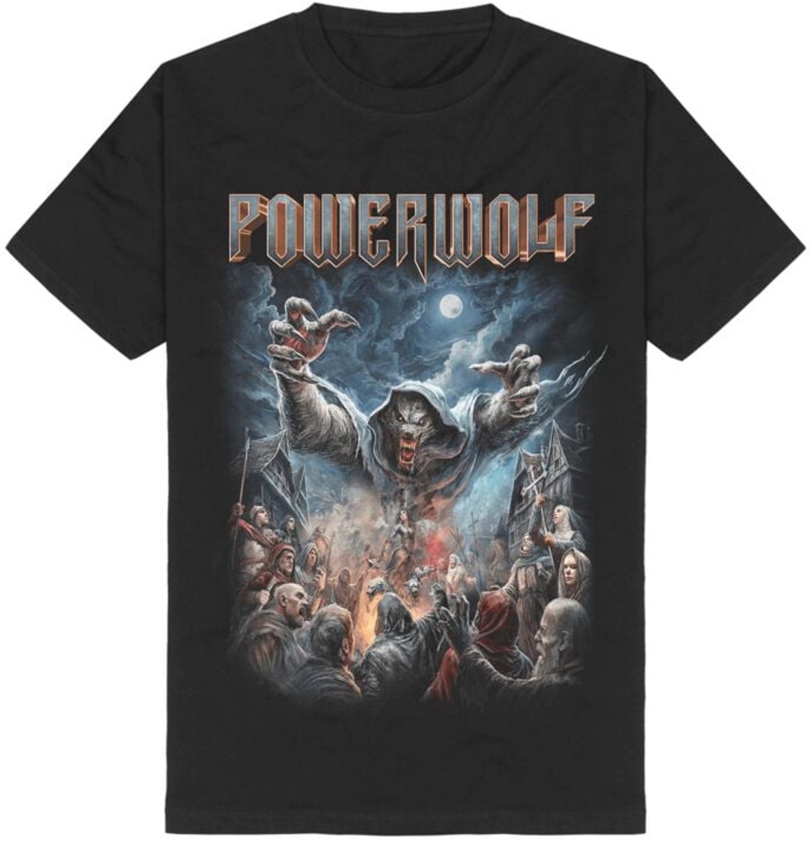 Powerwolf 1589 Board Game Heren T-shirt - zwart - S