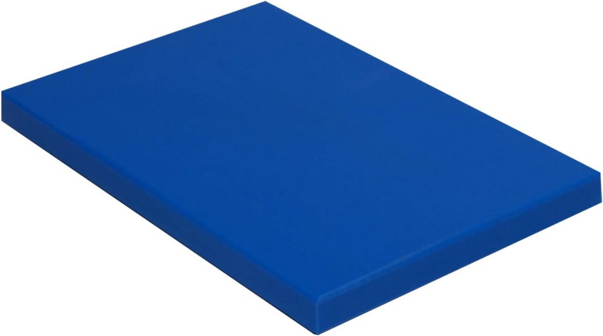 Professionele Snijplank Blauw 50x30 cm - PEAD - Hygiënisch Werkblad