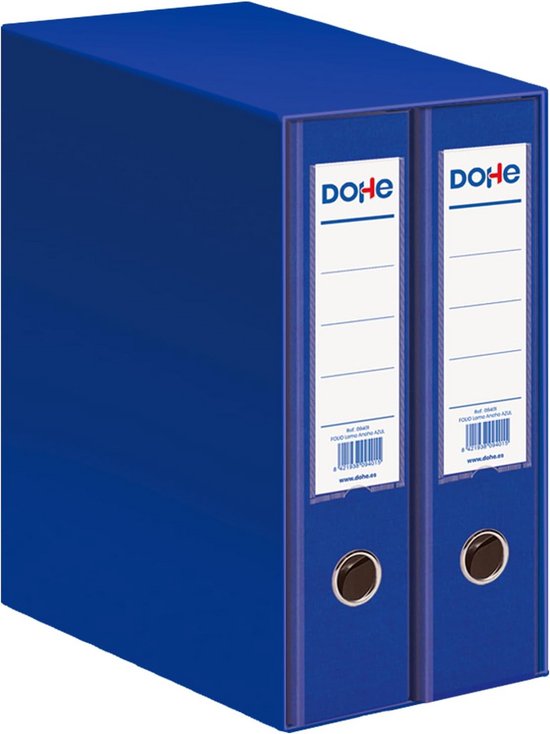 Archiefmap met 2 Ringbanden voor A4 Papier in Blauw | bol