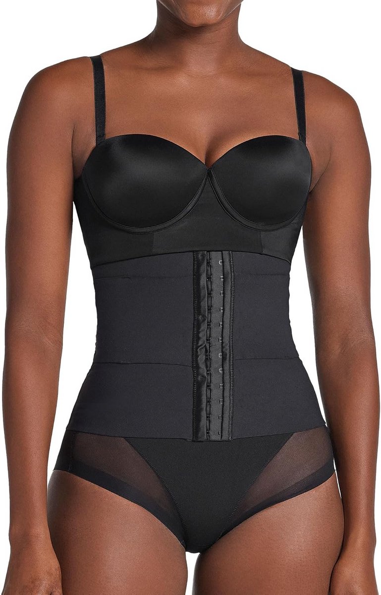 Verstelbare Taille Shaper met 3 Compressieniveaus en Rugondersteuning