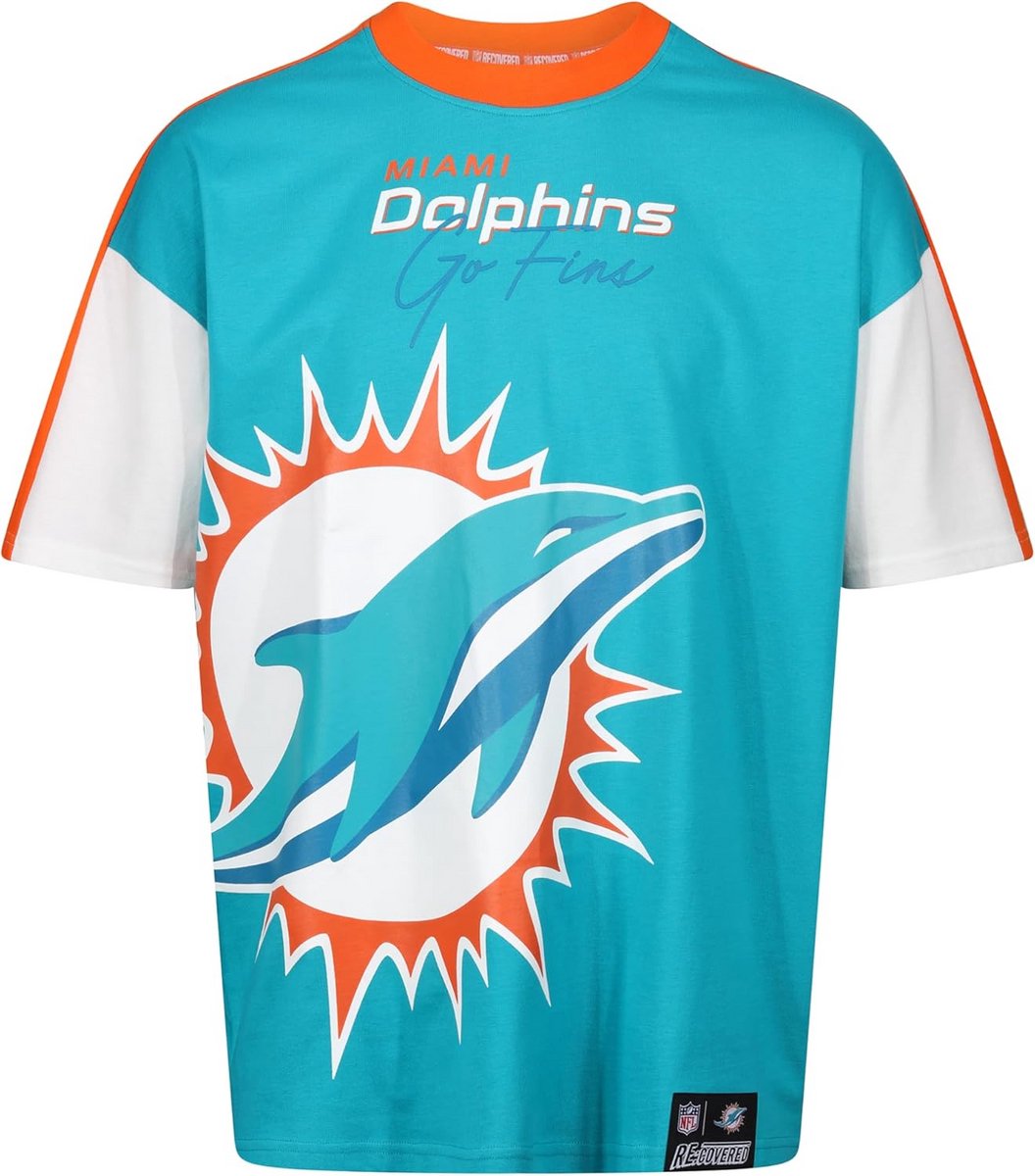 Oversized NFL Voetbal T-Shirt voor Fans met Team Uiterlijk