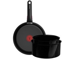 Tefal Ingenio Excellence Ceram - Pannenset - 4-delig - Fusion Core - Inclusief Handgreep - Keramisch - PFAS vrij