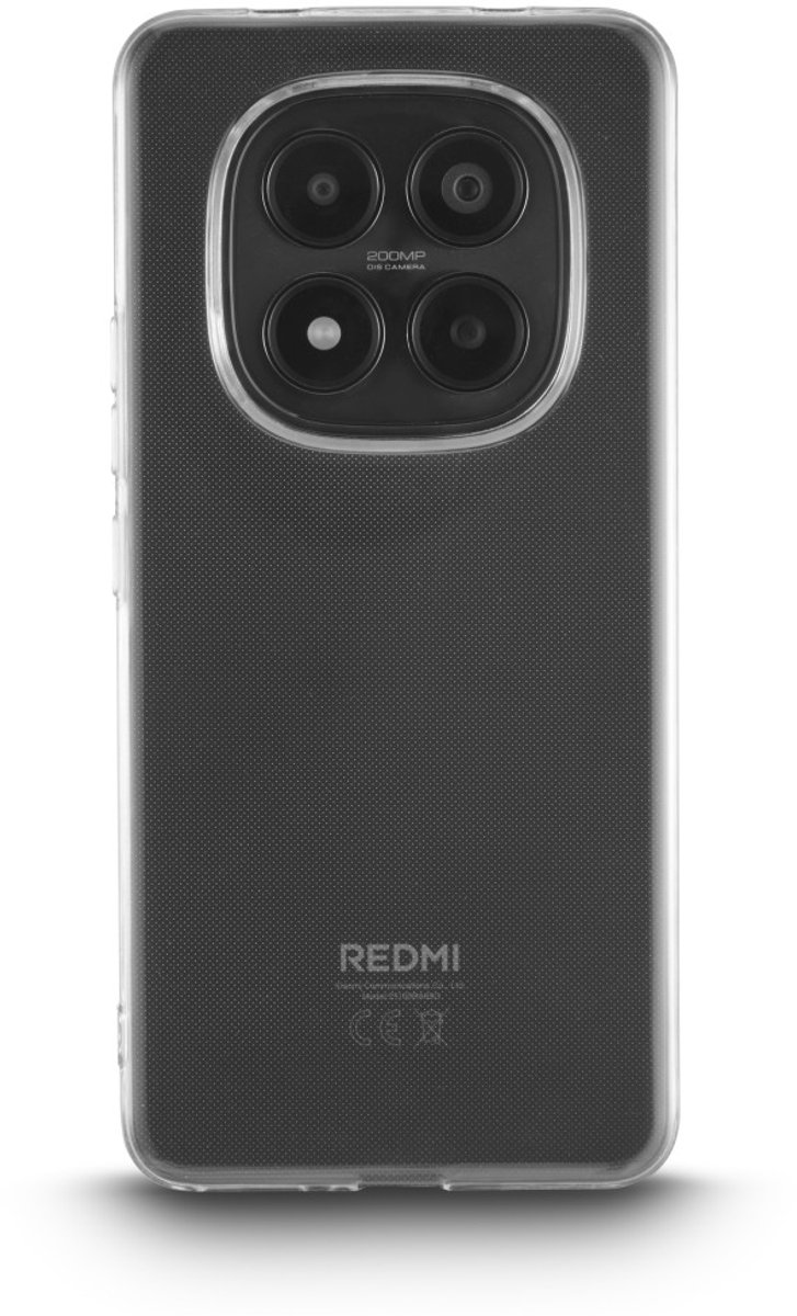 HAMA hoesje geschikt voor Redmi Note 15 pro 4G - Always clear cover - anti-vergeling - Transparant