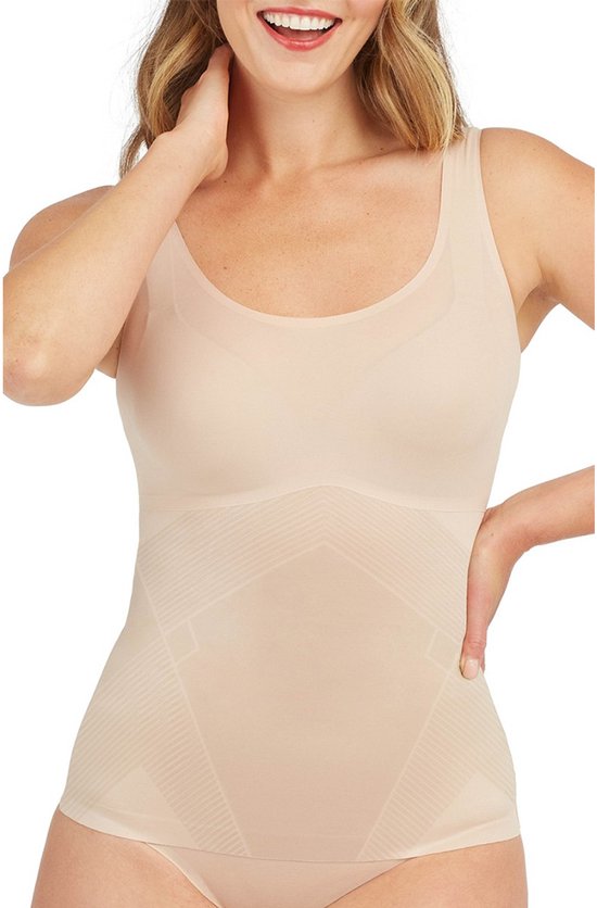 SPANXshape™ Invisible Tank - Kleur Nude (Champagne Beige) - Maat M
