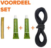Kogelkraan met vleugelgreep van roestvrij staal 304, kogelkraan gesloten met handgreep (8 x 6 mm