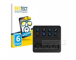 BROTECT - Screenprotector voor Elgato Stream Deck + - Folie Beschermfolie transparant 6 Stuks
