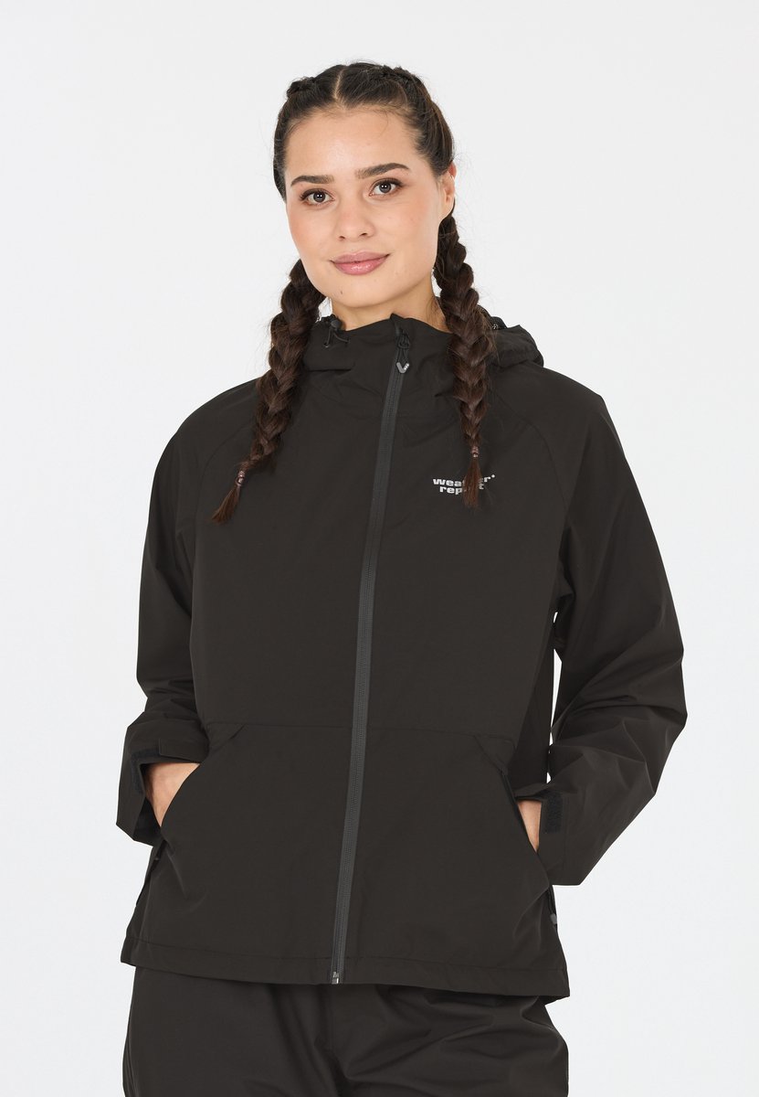 Weather Report Regenjacke Gust Zwart