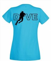 Procean DIVE t-shirt women 2XL licht blauw