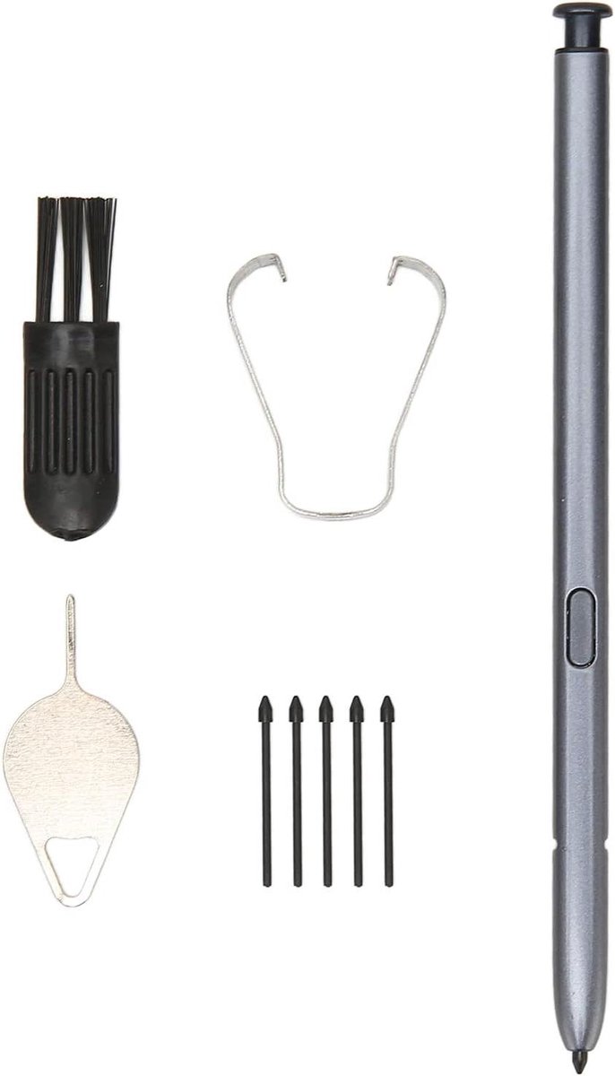 Vervanging Touch Pen voor Smartphone met Tweezer en Grijze Tips