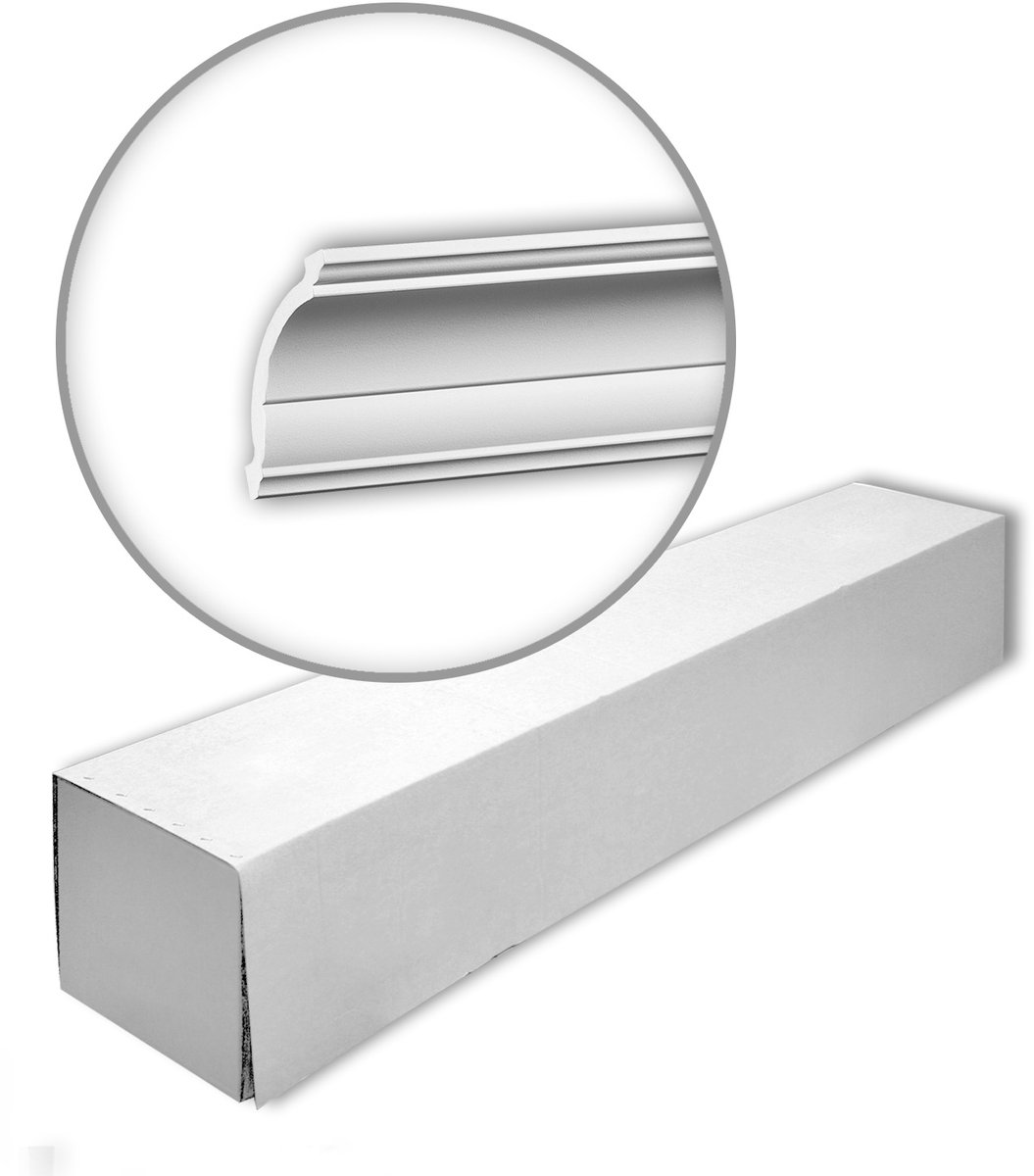 Profhome 650101 1 doos 14 stukken Kroonlijst 28 m