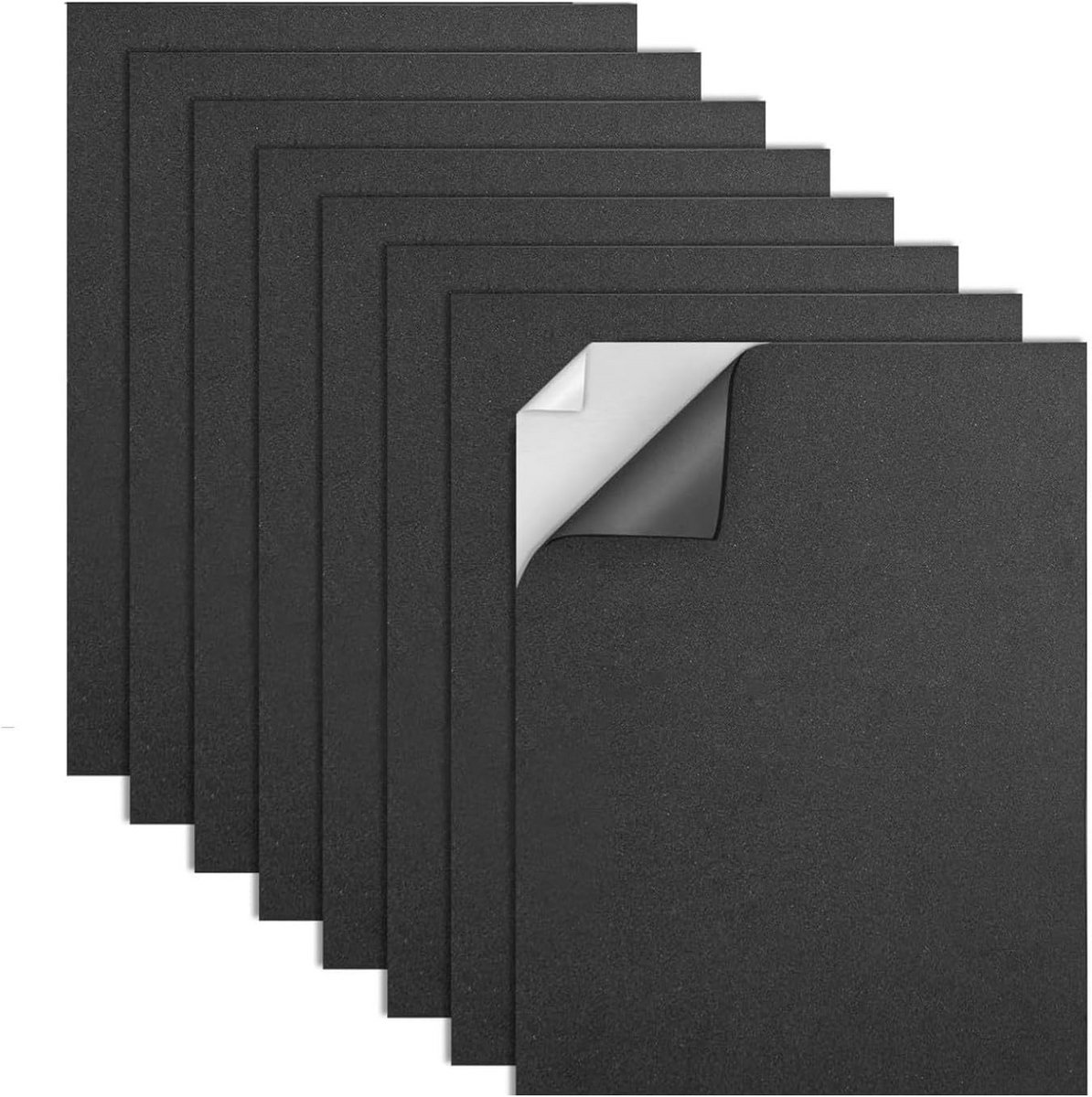 8 Stuks Zelfklevende Schuimrubberen Plaat – Antislip EVA-schuimmat voor Meubels, Deuren en DIY Projecten